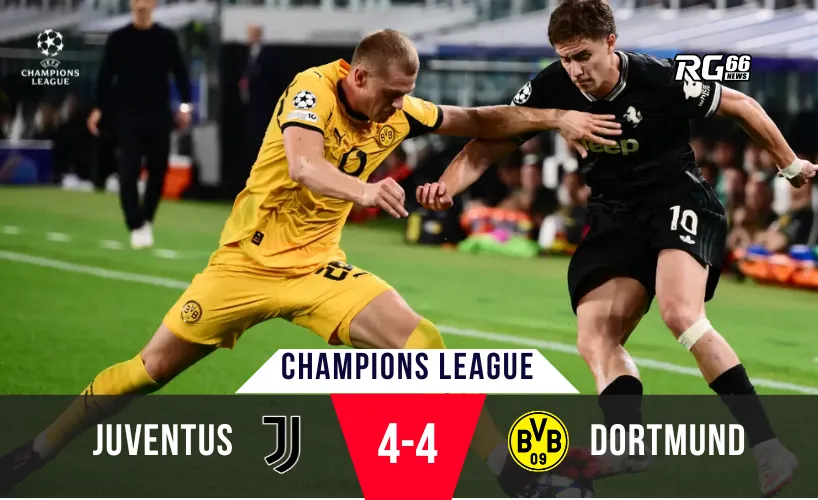 Juventus và Dortmund - Trận cầu lịch sử với 8 bàn thắng