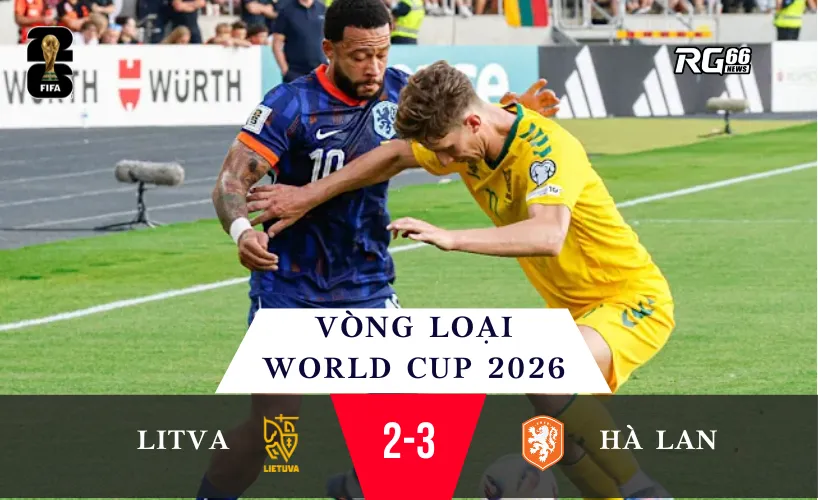 Depay ghi dấu lịch sử, Hà Lan vượt khó trước Lithuania
