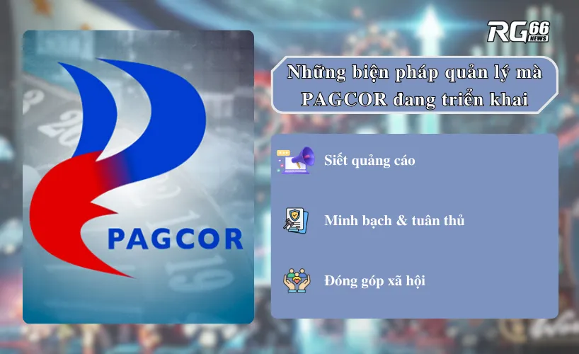 Những biện pháp quản lý mà PAGCOR đang triển khai