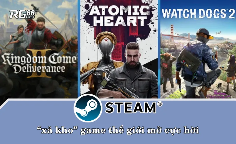 Steam “xả kho” game thế giới mở cực hời