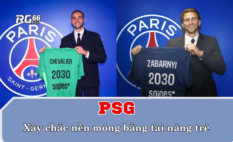 PSG – xây chắc nền móng bằng tài năng trẻ