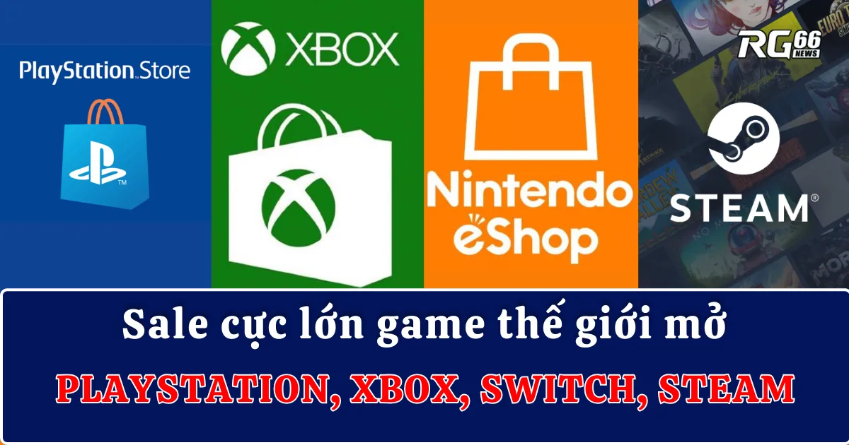 Sale cực lớn game thế giới mở – PlayStation, Xbox, Switch, Steam