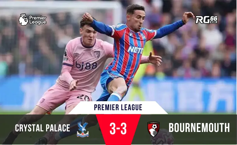 Trận cầu mãn nhãn với 6 bàn thắng tại Selhurst Park