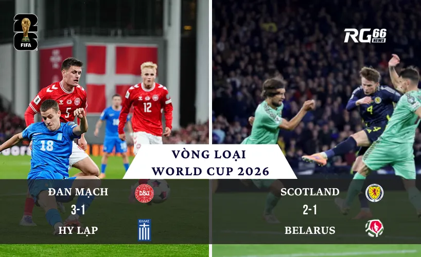 Đan Mạch và Scotland – Cuộc đua khốc liệt bảng C