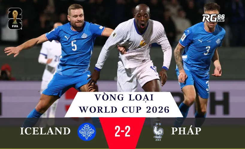 Pháp bị Iceland “ghì chân”