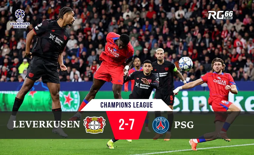 PSG thăng hoa trên đất Leverkusen: Kết quả bất ngờ đầy kịch tính