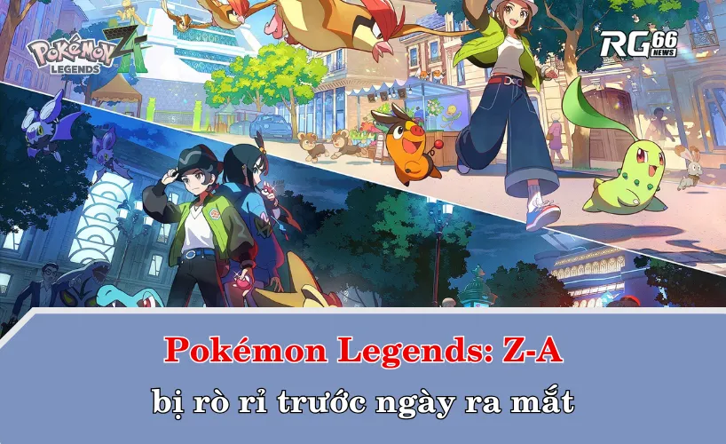 Pokémon Legends: Z-A bị rò rỉ trước ngày ra mắt