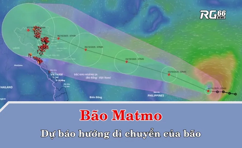 Diễn biến mới nhất của bão Matmo