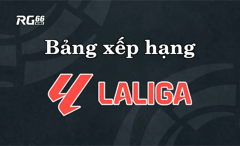 Bảng xếp hạng La Liga 2025/26