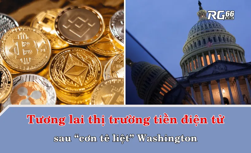 Tương lai thị trường tiền điện tử sau “cơn tê liệt” Washington