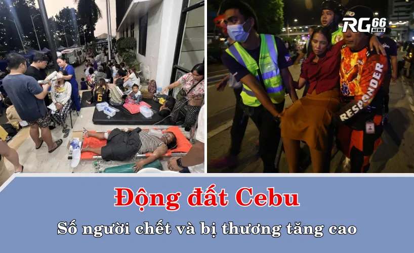 Động đất Cebu: Số người chết và bị thương tăng cao