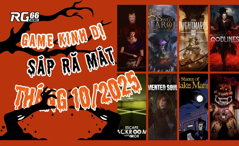Game kinh dị sắp ra mắt tháng 10/2025 – Đại tiệc rùng rợn bắt đầu!