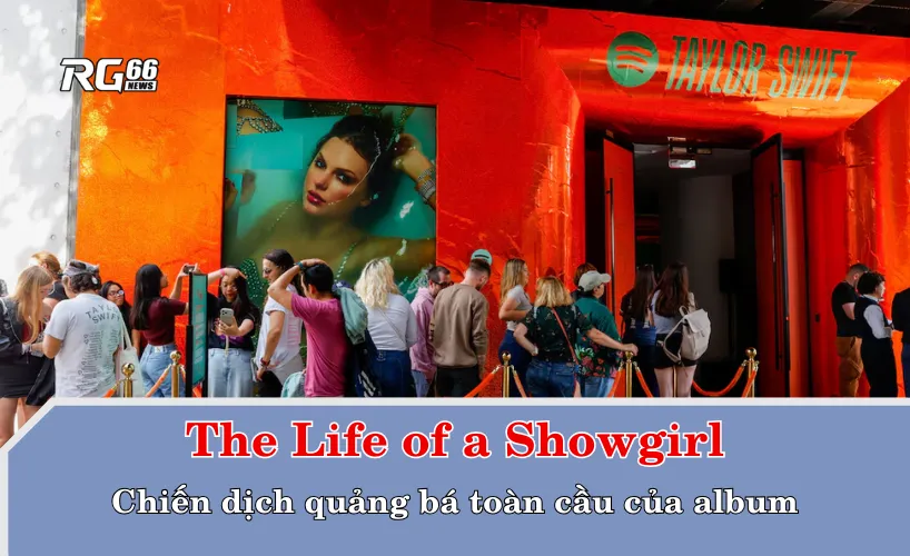 Chiến dịch quảng bá toàn cầu cho "The Life of a Showgirl"