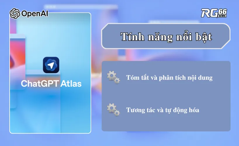 Tính năng nổi bật của ChatGPT Atlas