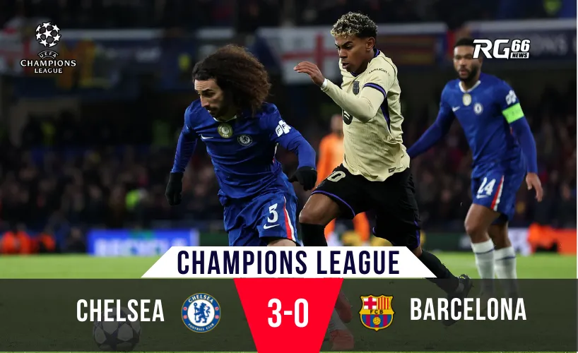 Barcelona thảm bại tại Stamford Bridge – đêm ác mộng dưới thời Hansi Flick