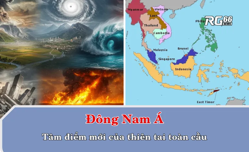 Đông Nam Á – tâm điểm mới của thiên tai toàn cầu