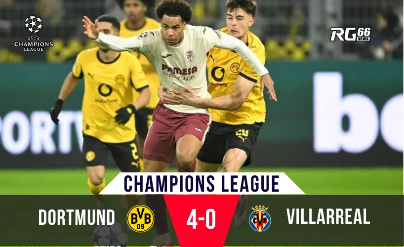 Dortmund đại thắng Villarreal – Guirassy tiếp tục “hóa quái vật”