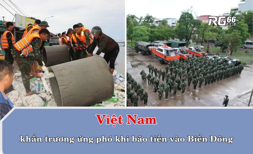 Việt Nam khẩn trương ứng phó khi bão Kalmaegi tiến vào Biển Đông