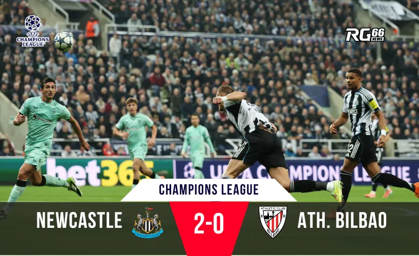 Newcastle bay cao – Đánh bại Ath. Bilbao 2-0