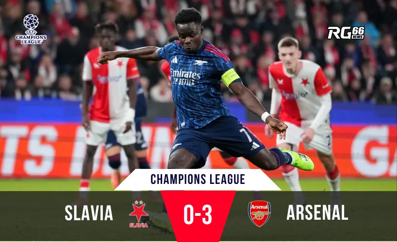 Arsenal tiếp tục chuỗi thắng ấn tượng tại Cúp C1
