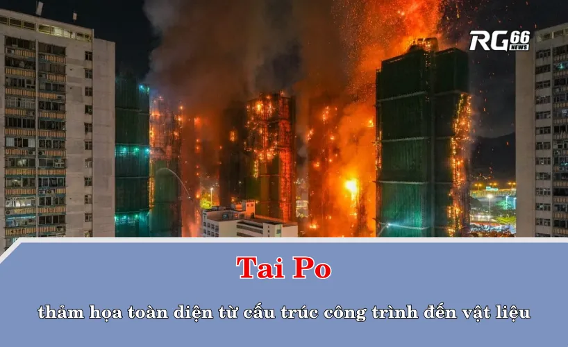 Tai Po – thảm họa toàn diện từ cấu trúc công trình đến vật liệu