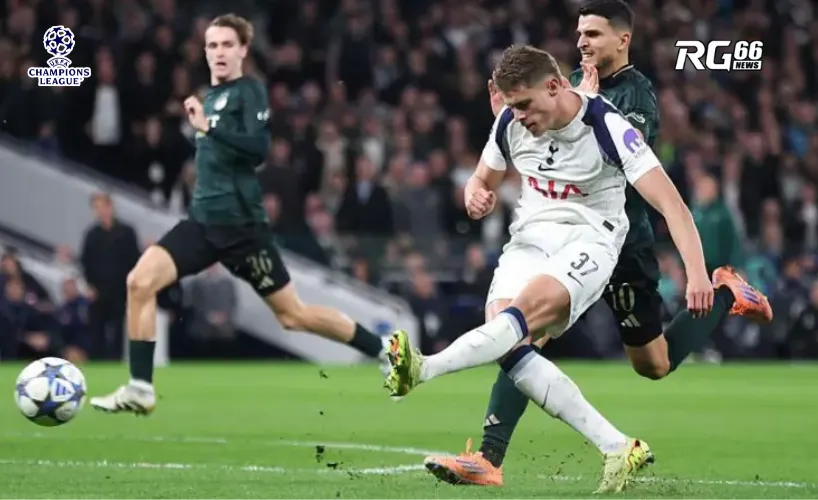 Van de Ven ghi siêu phẩm solo khiến cả sân Tottenham bùng nổ