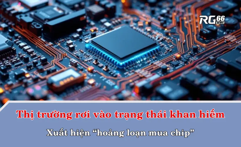 Thị trường rơi vào trạng thái khan hiếm – Xuất hiện “hoảng loạn mua chip”