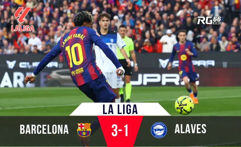Barcelona thắng Alaves – Tín hiệu hồi sinh mạnh mẽ