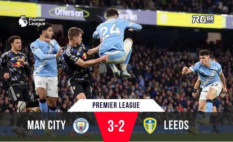 Man City thắng Leeds – Foden hóa người hùng, nỗi lo của Pep tạm lắng xuống
