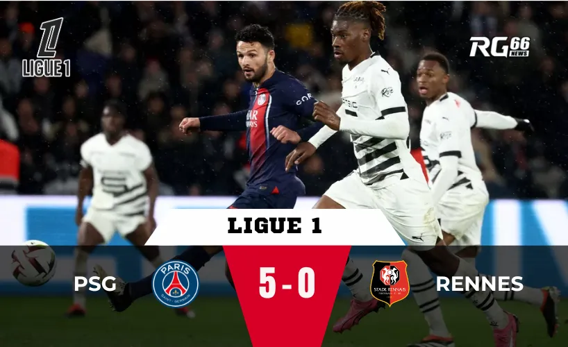PSG bùng nổ – Chiến thắng 5-0 và lời khẳng định quyền lực Ligue 1
