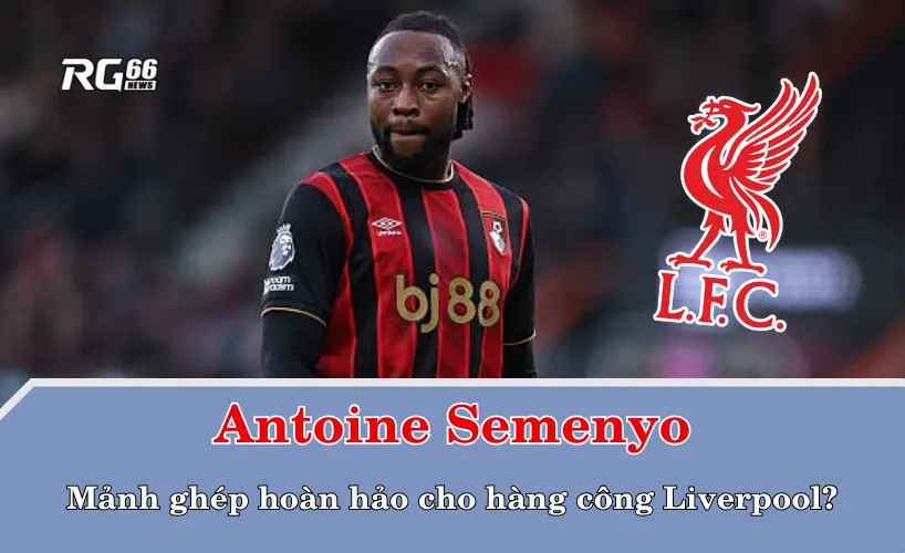 Semenyo – mảnh ghép hoàn hảo cho hàng công Liverpool?