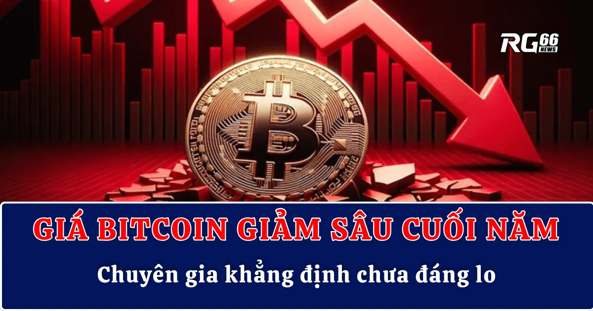 Giá Bitcoin giảm sâu cuối năm, chuyên gia khẳng định chưa đáng lo