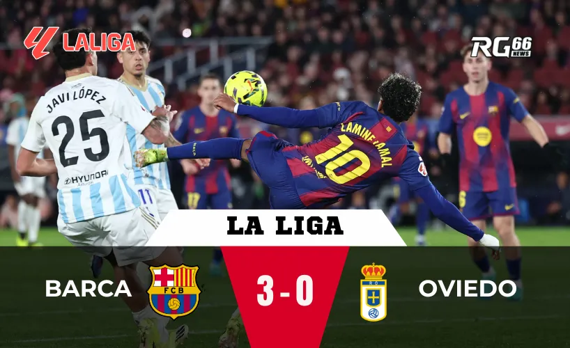 Lamine Yamal tỏa sáng – Barcelona trở lại đỉnh La Liga