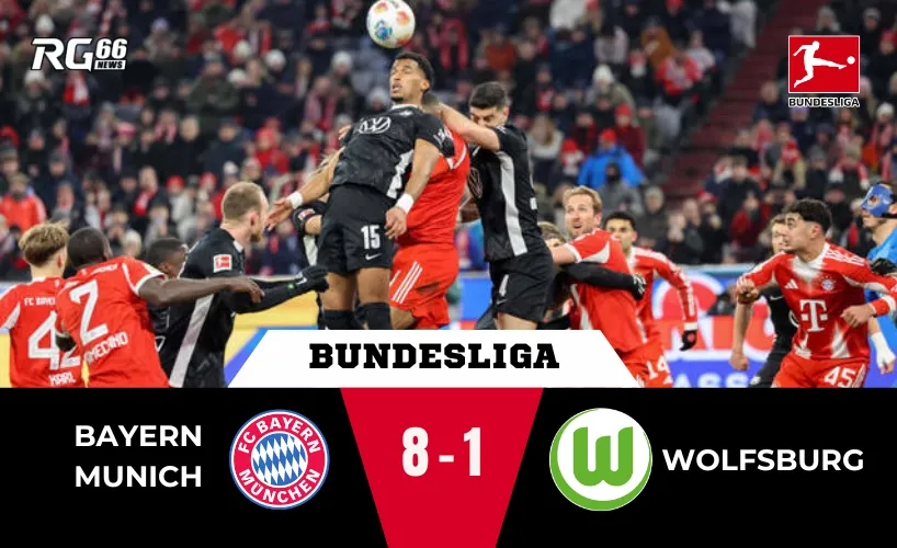 Bayern Munich hủy diệt Wolfsburg – Thông điệp thép gửi toàn Bundesliga