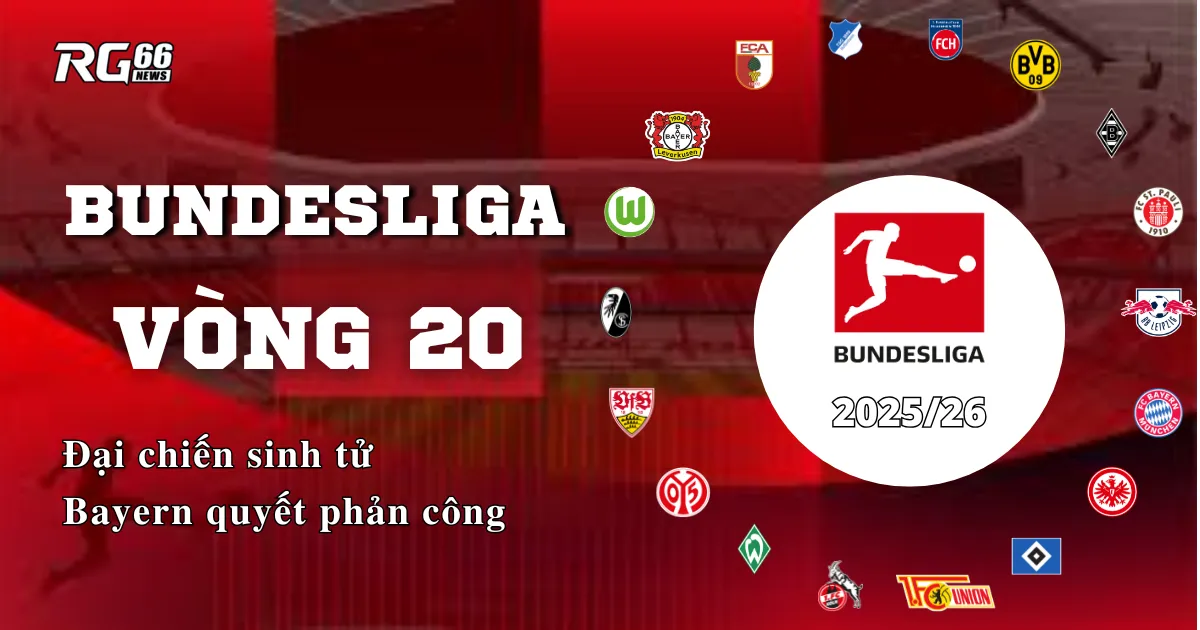 Bundesliga vòng 20 – Đại chiến sinh tử, Bayern quyết phản công