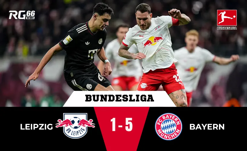 Bayern Munich hủy diệt Leipzig – Khi “Hùm xám” nổi cơn thịnh nộ