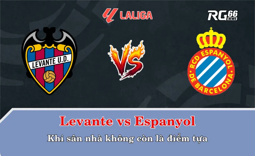 Levante vs Espanyol – Khi sân nhà không còn là điểm tựa