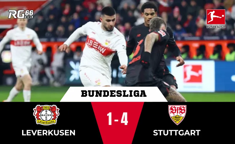 Stuttgart quật ngã Leverkusen – Cuộc đua top 4 Bundesliga đảo chiều