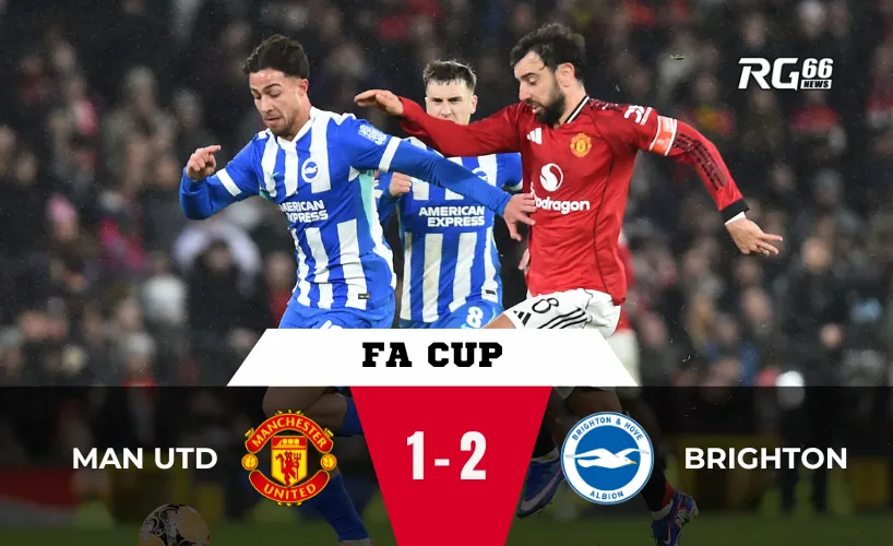 Man United bị loại FA Cup – Bi kịch nối dài tại Old Trafford