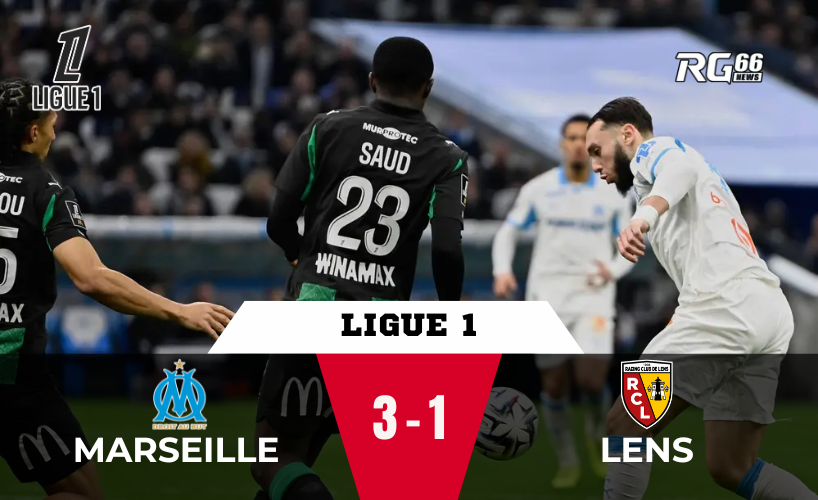 Marseille thắng Lens – Cuộc đua vô địch Ligue 1 nóng trở lại
