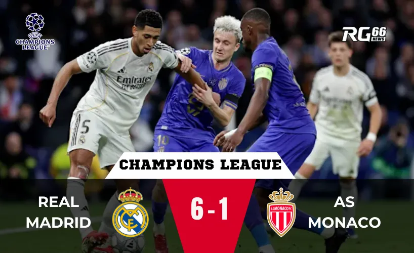 Real Madrid vs AS Monaco – Vinicius "lột xác", Mbappe bùng nổ