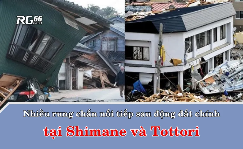Nhiều rung chấn nối tiếp sau động đất chính