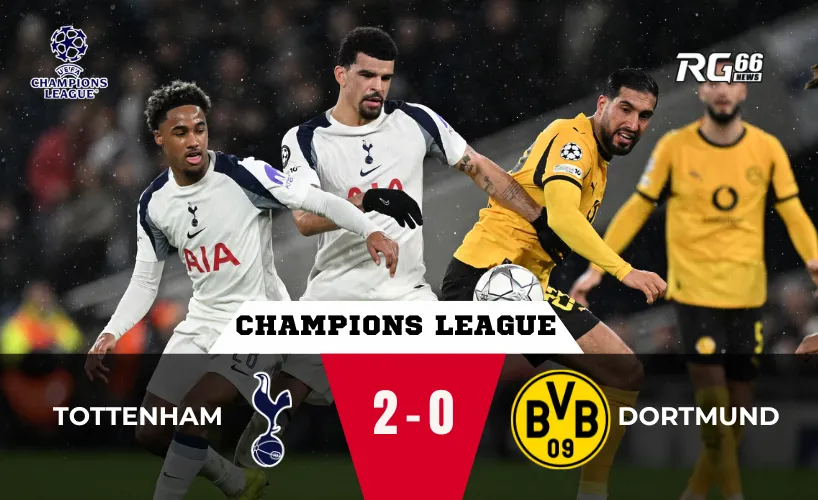 Tottenham vs Dortmund – Spurs hồi sinh, Thomas Frank tạm thoát hiểm