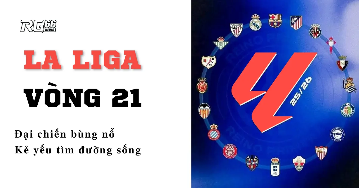 La Liga vòng 21 – Đại chiến bùng nổ, kẻ yếu tìm đường sống