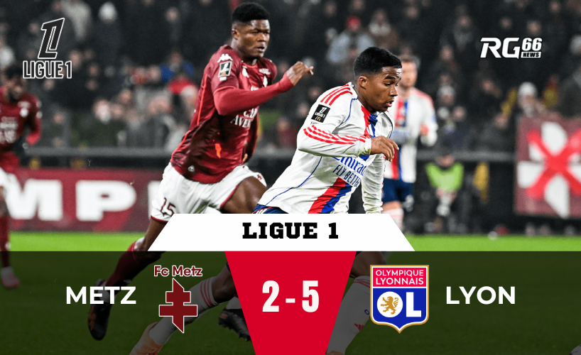 Endrick bùng nổ – Lyon thắng Metz trong cơn mưa bàn thắng