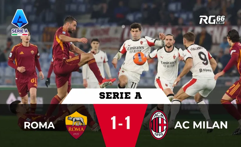 AC Milan chững lại – Roma níu chân ông lớn