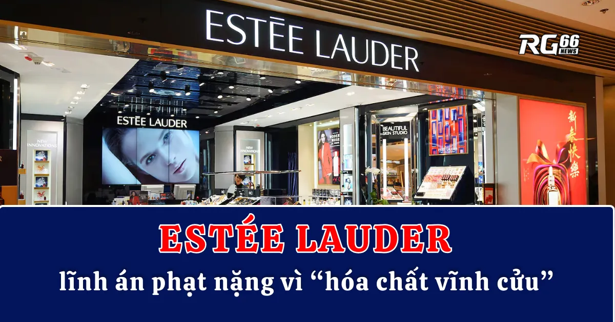 Estée Lauder lĩnh án phạt nặng vì “hóa chất vĩnh cửu”