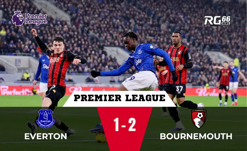 Bournemouth ngược dòng hạ Everton – Ba phút định mệnh