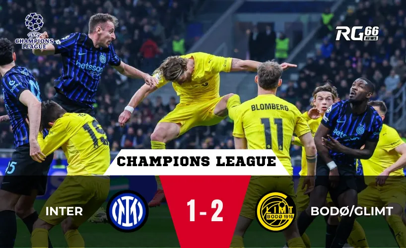 Bodø/Glimt loại Inter – Khi kẻ tí hon viết nên lịch sử