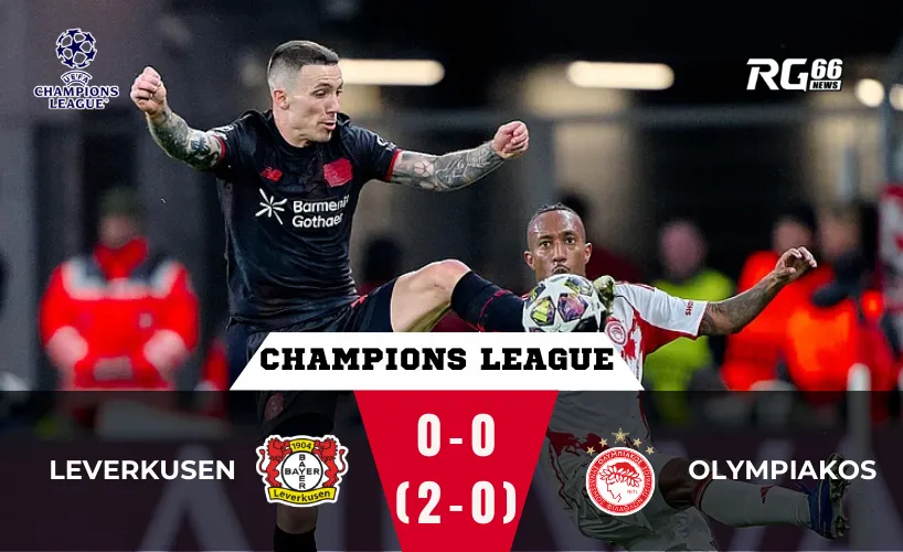 Leverkusen tiến vào vòng 16 đội Cúp C1 đầy thực dụng
